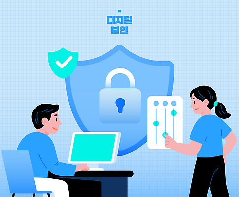 교육 인터넷 일러스트 아이디어 기술 관리 대화 안전 컴퓨터 스크린 자료 교양 정보 수비 보호 시스템 성별 개인정보 소프트웨어 사용자 국내일러스트 AI파일 컨셉 모션 말하기 전자제품 파일형식 벡터