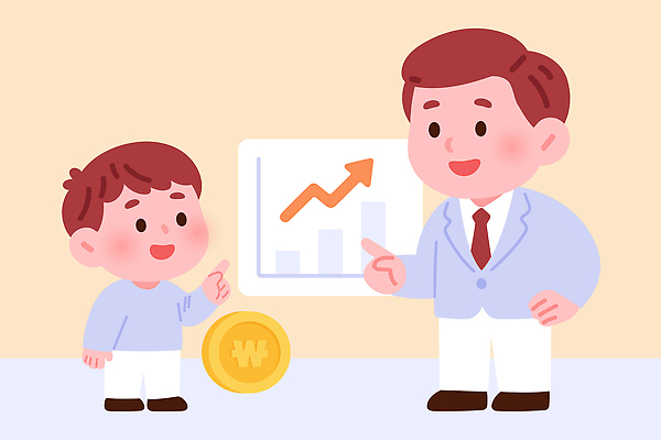 교육 행복 어린이 일러스트 미래 대화 성인 금융 경제 학습 성장 체험 목표 투자 자산관리 소통 서류판 이해 책임감 국내일러스트 AI파일 감정 컨셉 비즈니스 말하기 사람 사무용품 파일형식 벡터