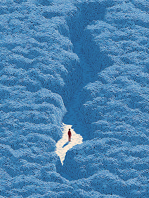 JPG 편집이미지 길 예술 생각 자연 사람 풍경 파란색 평화 공간 탐험 소용돌이 마음 관찰 신비 조화 상상력 전경 이미지편집 AI컴퓨터그래픽 AI콘텐츠 컬러 컨셉 모션 회오리 생태계 파일형식 탑뷰