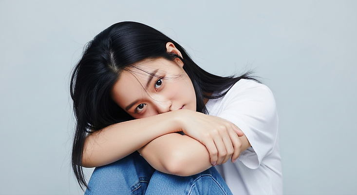 JPG 편집이미지 여자 행복 감정 백그라운드 의자 표정 사진촬영 편안함 팔 직사각형 심리 뷰티풀 의료성형뷰티 편집실사 AI인물포토 AI콘텐츠 도형 가구 사람 신체부위 촬영 감각 CG 파일형식 AI포토