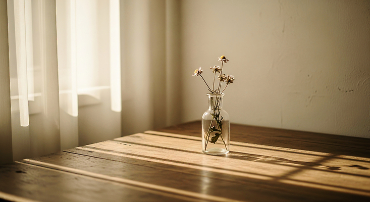 JPG 나무 식물 편집이미지 꽃 자연 탁자 조명 실내 일상 장식 인테리어 햇빛 꽃병 방 그늘 뷰티풀 편집실사 AI포토 AI콘텐츠 디자인 가구 내부 라이프 태양 CG 생태계 파일형식