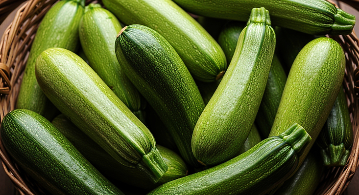 JPG 편집이미지 음식 채소 재료 자연 호박 건강 요리 초록색 여름 농장 바구니 식사 수확 신선 시장 편집실사 AI포토 AI콘텐츠 계절 컬러 농업 CG 생태계 파일형식