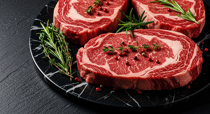 JPG 편집이미지 접시 음식 재료 자연 육류 스테이크 요리 장식 식사 신선 맛 삼겹살 후추 로즈메리 식사준비 편집실사 AI포토 AI콘텐츠 식기 컨셉 식재료 서양음식 돼지고기 허브 향신료 CG 준비 생태계 파일형식