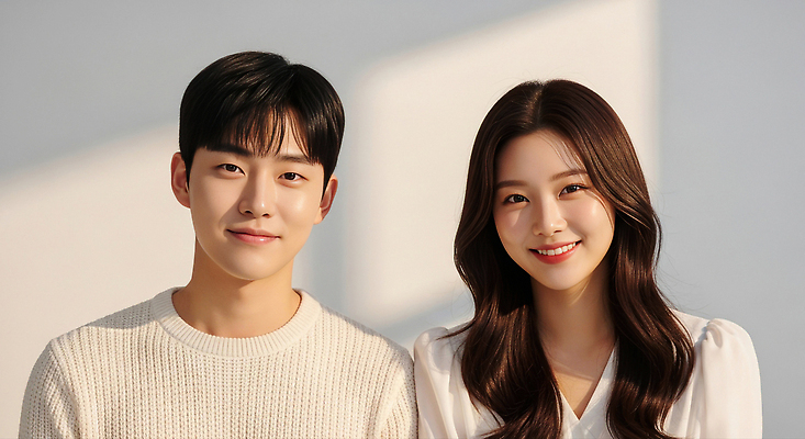 JPG 편집이미지 포즈 신혼부부 미소 사람 여러명 촬영 우정 편안함 긍정적 나란히 의료성형뷰티 편집실사 AI인물포토 AI콘텐츠 부부 감정 다수 표정 친구 감각 CG 신혼 파일형식 AI포토