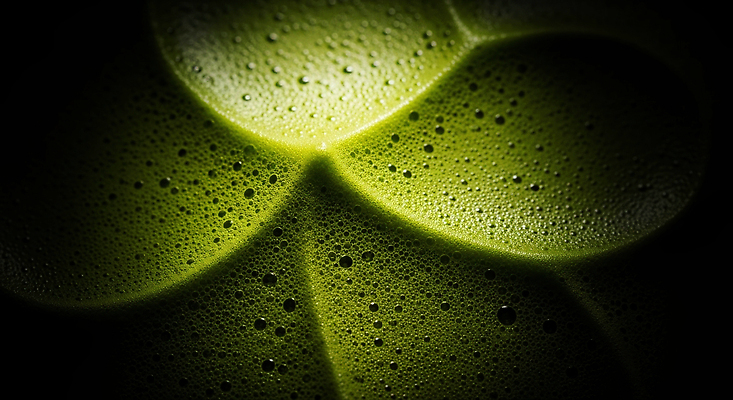 JPG 식물 편집이미지 잎 자연 초록색 물 환경 물방울 질감 광택 말차 수분_꽃가루 편집실사 AI포토 AI콘텐츠 자연요소 컬러 차_음료 CG 생태계 파일형식