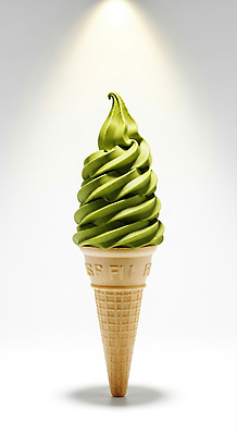 JPG 편집이미지 아이스크림 디저트 조명 초록색 여름 소용돌이 달콤 맛 차가움 녹차 크림 부드러움 말차 편집실사 AI포토 AI콘텐츠 계절 음식 컬러 컨셉 차_음료 회오리 감각 CG 파일형식