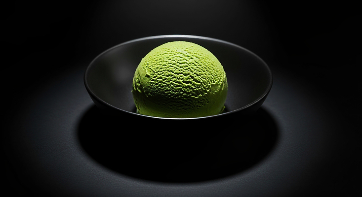 JPG 편집이미지 아이스크림 디저트 초록색 과자 냉동 맛 즐거움 부드러움 말차 편집실사 AI포토 AI콘텐츠 감정 음식 컬러 컨셉 차_음료 감각 CG 파일형식