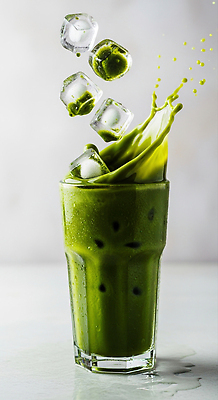 JPG 편집이미지 음료 컬러 재료 자연 건강 일상 컵 여름 얼음 시원함 녹차 말차 편집실사 AI포토 AI콘텐츠 자연요소 식기 계절 라이프 차_음료 CG 생태계 파일형식