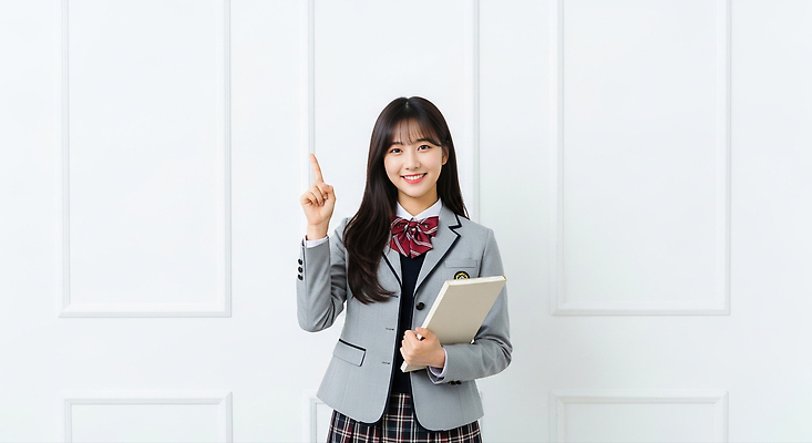 JPG 편집이미지 학생 교육 교복 손가락 교실 모션 웃음 학습 교양 발표 분위기 즐거움 소통 참여 의료성형뷰티 편집실사 AI인물포토 AI콘텐츠 손 옷 감정 컨셉 학교 표정 CG 파일형식 AI포토