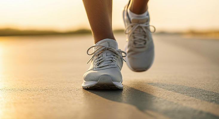 JPG 편집이미지 도로 운동화 모션 건강 사람 야외 달리기 운동 햇빛 헬스 저녁 러닝 발걸음 의료성형뷰티 편집실사 AI인물포토 AI콘텐츠 길 신발 교통시설 태양 야간 CG 파일형식 AI포토