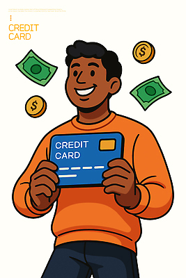 남자 행복 감정 돈 일러스트 기념 관리 웃음 생활 금융 쇼핑 동전 거래 신용카드 소비 스웨터 결제 온라인 재정 캐시백 국내일러스트 AI파일 상의 표정 사람 경제 재산 파일형식 벡터