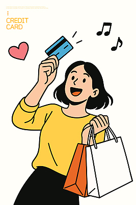 캐릭터 여자 패션 음악 상징 가방 일러스트 모션 일상 쇼핑 유행 상점 기쁨 하트 신용카드 소비 즐거움 유통 흥미 국내일러스트 AI파일 모양 잡화 감정 컨셉 문화예술 사람 라이프 금융 파일형식 벡터
