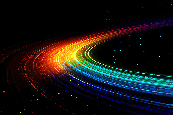 JPG 편집이미지 디자인 예술 컬러 백그라운드 패턴 곡선 모션 빛 반짝임 우주 어둠 화려 기하학 만화경 이미지편집 AI컴퓨터그래픽 AI콘텐츠 선 컨셉 무늬 장난감 파일형식