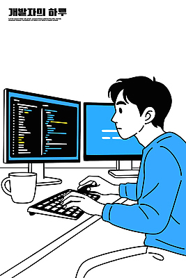 커피 일러스트 직장 기술 컴퓨터 사무실 디지털 스크린 자료 타이핑 키보드 작업 커피잔 집중 혁명 개발 소프트웨어 프로그래머 프로그래밍 코딩 국내일러스트 AI파일 직업 음료 컨셉 회사 비즈니스 잔 전자제품 컴퓨터교육 파일형식 벡터