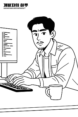 남자 커피 인터넷 일러스트 아이디어 직장 기술 실험 창조 컴퓨터 사무실 디지털 업무 작업 코드 집중 창의성 프로그래머 프로그래밍 프로그램 국내일러스트 AI파일 직업 음료 컨셉 회사 비즈니스 사람 전자제품 개발 파일형식 벡터