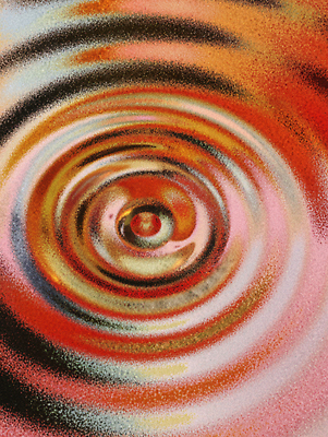 JPG 디자인 물결 예술 분홍색 컬러 패턴 일러스트 모션 자연 추상 실험 물 반사 주황색 표현 수면 조화 깊이 뷰티풀 잔물결 국내일러스트 AI일러스트 AI콘텐츠 자연요소 무늬 생태계 파일형식