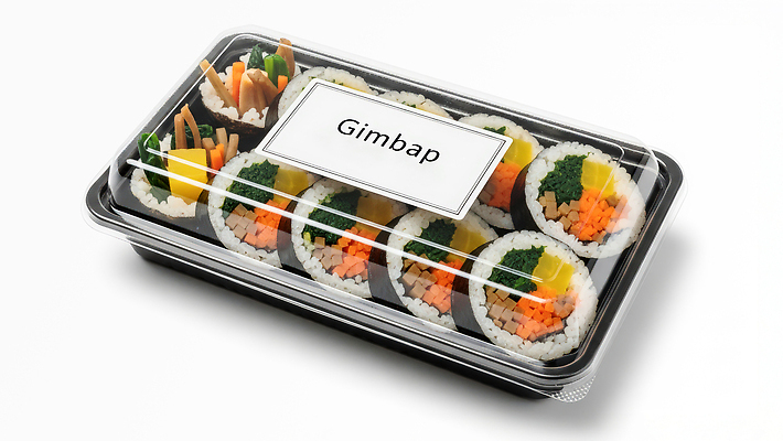 JPG 편집이미지 한식 음식 채소 재료 포장 디저트 한국 요리 식사 해초 맛 김밥 도시락 건강식 간편조리식품 편집실사 AI포토 AI콘텐츠 아시아 컨셉 해조류 CG 파일형식