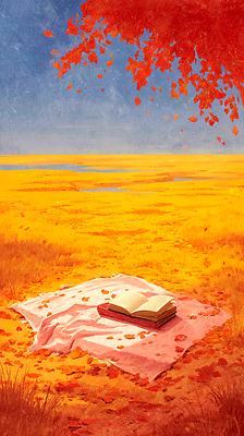 JPG 나무 열매 여유 여행 단풍 일러스트 자연 나뭇잎 키위 풍경 잔디 책 독서 햇빛 소풍 노란색 평화 주황색 산책 가을 담요 평원 국내일러스트 AI일러스트 AI콘텐츠 식물 계절 감정 컬러 컨셉 잎 과일 휴식 태양 야외활동 생태계 파일형식