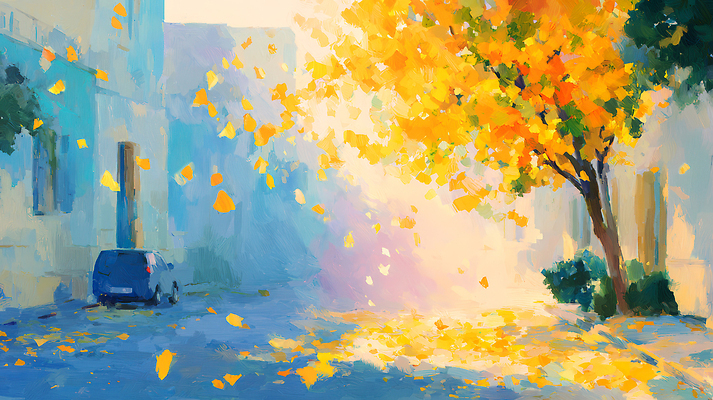 JPG 나무 계절 컬러 잎 일러스트 자연 바람 거리 따뜻함 풍경 일상 햇빛 크리스마스트리 고요 산책 자유 가을 명상 뷰티풀 국내일러스트 AI일러스트 AI콘텐츠 자연요소 식물 컨셉 크리스마스 날씨 휴식 라이프 태양 생태계 파일형식