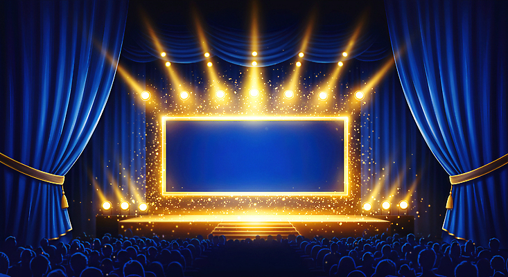 JPG 편집이미지 디자인 음악 조명 이벤트 공연 무대 커튼 화려 군중 공연장 준비 스포트라이트 연극 처음 기획사 이미지편집 AI컴퓨터그래픽 AI콘텐츠 컨셉 회사 문화예술 사람 극장 파일형식