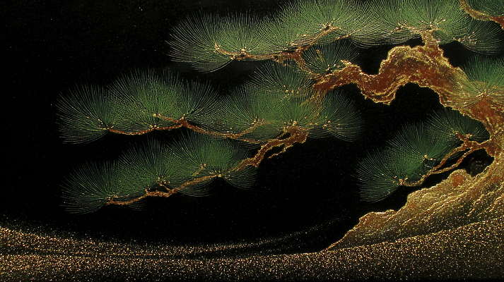 JPG 나무 편집이미지 전통 디자인 전통문화 예술 백그라운드 자연 한국 회화 미술 소나무 그림 조화 뷰티풀 이미지편집 AI컴퓨터그래픽 AI콘텐츠 식물 아시아 문화 문화예술 말하기 생태계 파일형식