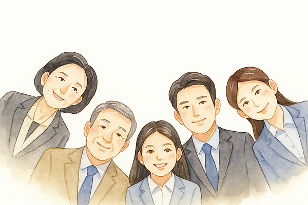 JPG 행복 포즈 일러스트 가족 따뜻함 표정 사랑 웃음 여러명 화목 다정 기쁨 모임 소통 교감 순간 유대감 단체사진 국내일러스트 AI일러스트 AI콘텐츠 감정 다수 컨셉 관계 사람 기념사진 파일형식