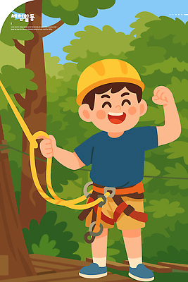 나무 행복 어린이 밧줄 일러스트 모션 자연 놀이 미소 야외 여름 등산 기쁨 탐험 도전 우승 헬멧 안전장비 즐거움 국내일러스트 AI파일 식물 계절 감정 줄 표정 안전 사람 트래킹 장비 최고 보호장비 생태계 파일형식 벡터