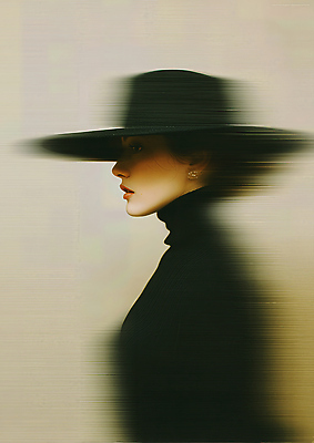 JPG 편집이미지 디자인 패션 장신구 사람 옆모습 검은색 촬영 표현 분위기 신비 흐림 의료성형뷰티 스타일 이미지편집 AI컴퓨터그래픽 AI콘텐츠 뷰포인트 컬러 컨셉 날씨 파일형식