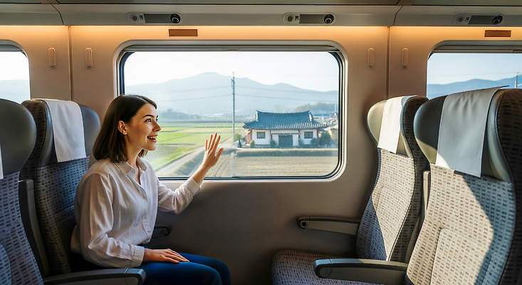 JPG 편집이미지 손 여자 여행 이동 자연 아침 산 한국 풍경 초원 여행객 기차 창가 국내여행 기차여행 의료성형뷰티 편집실사 AI인물포토 AI콘텐츠 주간 아시아 육상교통 컨셉 창문 대중교통 사람 신체부위 CG 생태계 파일형식 AI포토