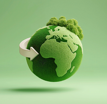 JPG 편집이미지 화살표 지구 상징 모션 자연 미래 초록색 지구본 환경 재활용 보호 숲 조화 편집3D AI컴퓨터그래픽 AI콘텐츠 컬러 컨셉 3D 친환경 생태계 파일형식