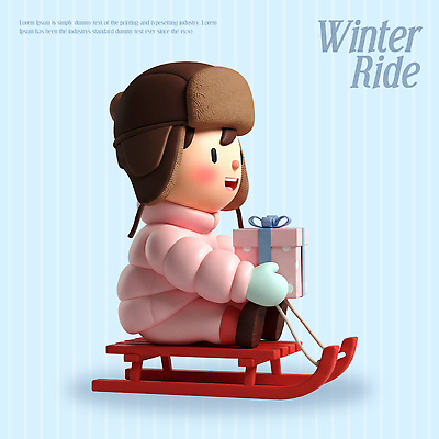 PSD 편집이미지 캐릭터 어린이 크리스마스 겨울 가족 놀이 겨울스포츠 3D캐릭터 선물 산타클로스 귀여움 놀이기구 즐거움 썰매 편집3D 계절 기념일 감정 스포츠 컨셉 관계 사람 3D 파일형식
