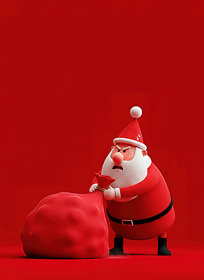 캐릭터 계절 기념일 감정 컬러 컨셉 크리스마스 관계 표정 3D 파일형식 산타클로스 빨간색 선물 통 정리 겨울 축제 동심 백그라운드 웃음 기쁨 전통 가족 친구 모션 분위기 장식 JPG 편집이미지 편집3D 3D캐릭터