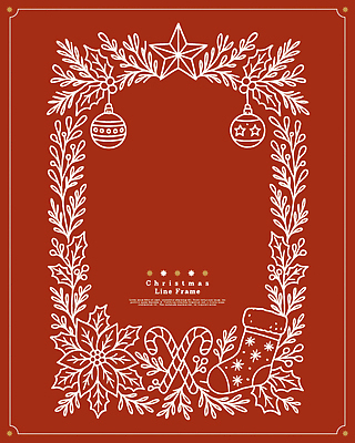 전통 디자인 계절 종이 예술 컬러 백그라운드 크리스마스 일러스트 프레임 선물 장식 파티 축제 분위기 그림 연말 창의성 창작 스타일 국내일러스트 AI파일 기념일 컨셉 이벤트 파일형식 벡터