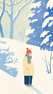 JPG 나무 여유 설경 겨울 일러스트 자연 눈사람 따뜻함 사람 풍경 일상 목도리 산책 산책로 숲 조용 국내일러스트 식물 잡화 계절 감정 길 휴식 라이프 생태계 파일형식