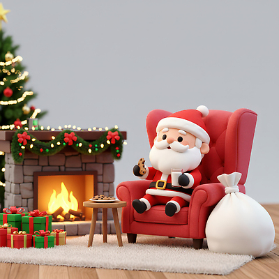 JPG 편집이미지 전통 크리스마스장식 크리스마스 가족 3D캐릭터 선물 장난감 크리스마스트리 산타클로스 쿠키 휴일 즐거움 벽난로 편집3D 캐릭터 기념일 감정 관계 디저트 3D 파일형식