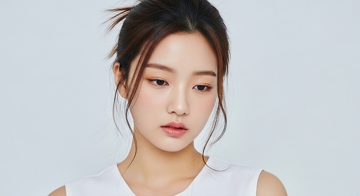 뷰티 머리 CG 파일형식 모델 촬영 스튜디오 표정 조명 고요 뷰티풀 스타일 패션 헤어스타일 머리카락 화장 감정 편집실사 JPG 편집이미지 의료성형뷰티