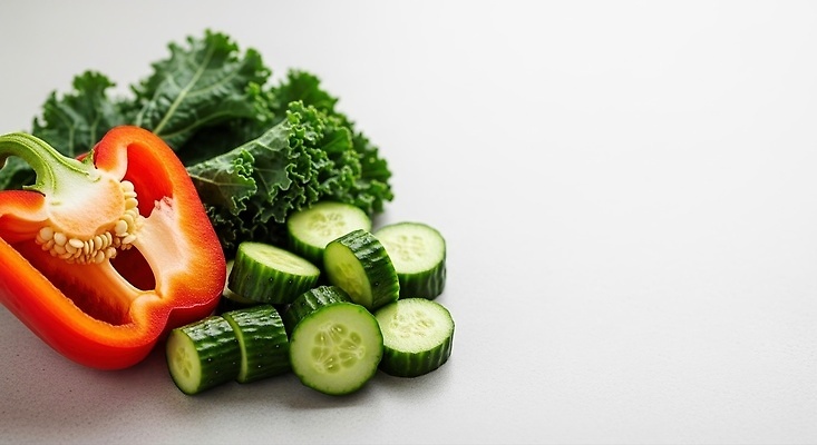 JPG 편집이미지 채소 재료 자연 피망 오이 건강 요리 여름 식사 샐러드 신선 준비 케일 비건 편집실사 계절 음식 CG 생태계 채식주의자 파일형식