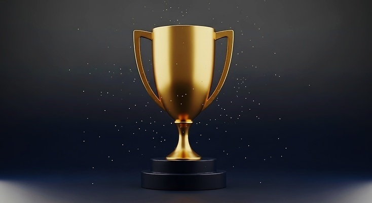 JPG 편집이미지 스포츠 상징 성공 기념 장식 빛 경쟁 금색 축하 우승 수상_상을받음 트로피 대회 시상식 이미지편집 AI컴퓨터그래픽 AI콘텐츠 컬러 컨셉 최고 상_우승 파일형식