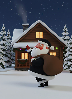 JPG 나무 편집이미지 크리스마스 겨울 가족 조명 주택 3D캐릭터 따뜻함 선물 풍경 장식 산타클로스 인사 편안함 편집3D AI컴퓨터그래픽 AI콘텐츠 식물 캐릭터 계절 기념일 관계 건물 3D 예절 감각 파일형식