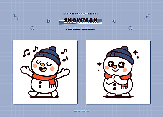 캐릭터 디자인 행복 컬러 크리스마스 겨울 패턴 일러스트 노래 눈사람 표정 장식 귀여움 스카프 춤 즐거움 그림 일러캐릭터 AI파일 계절 기념일 감정 음악 컨셉 무늬 문화예술 목도리 파일형식 벡터