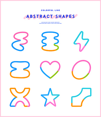 모양 디자인 예술 선 상징 컬러 일러스트 그래픽 장식 유행 배열 모던 기하학 비율 창의성 국내일러스트 AI파일 무늬 파일형식 벡터