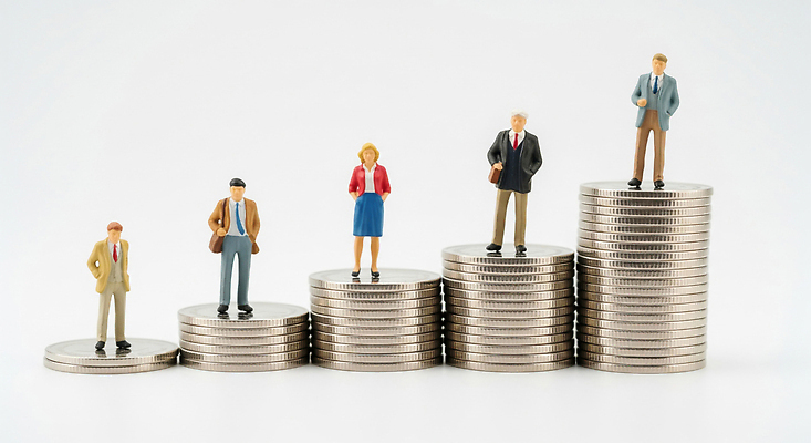 JPG 모델 편집이미지 인형 상징 비즈니스 통계 경제 숫자 동전 성장 비교 분석 투자 수익 재정 연말정산 편집실사 문자 컨셉 돈 CG 파일형식