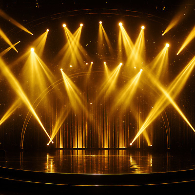 JPG 편집이미지 예술 음악 조명 빛 공연 공간 금색 무대 분위기 군중 공연예술 시각효과 이미지편집 AI컴퓨터그래픽 AI콘텐츠 컬러 컨셉 문화예술 사람 이벤트 파일형식 효과