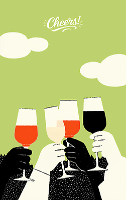 PSD 손 행복 음료 컬러 일러스트 잔 함께함 여러명 친구 파티 기쁨 다양 모임 축하 분위기 즐거움 건배 소통 국내일러스트 식기 감정 다수 컨셉 관계 사람 이벤트 신체부위 파일형식