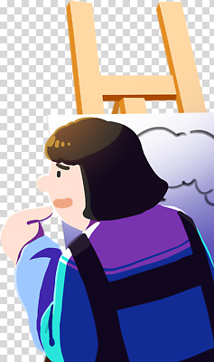 편집이미지 예술 컬러 자연 회화 풍경 도구 표현 시간 작업 그림 PNG 아티스트 창의력 창작 직업 말하기 생태계 파일형식 모션
