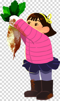 계절 컨셉 농업 관계 뿌리채소 사람 신체부위 생태계 파일형식 어린이 무 수확 겨울 정원 농사 채소 건강 식사 자연 농작물 손 활발 가족 편집이미지 PNG