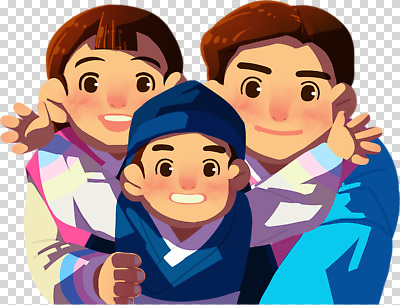 편집이미지 여자 남자 행복 문화 어린이 가족 한국 사랑 웃음 축제 기쁨 전통의상 한복 PNG 소통 한국전통 전통 감정 아시아 컨셉 관계 표정 사람 파일형식