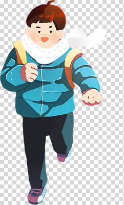 잡화 계절 남자 감정 어린이 컨셉 모션 건강 사람 목도리 감각 파일형식 소년 겨울 달리기 운동 외출 즐거움 청춘 추위 스카프 편안함 장난감 편집이미지 PNG