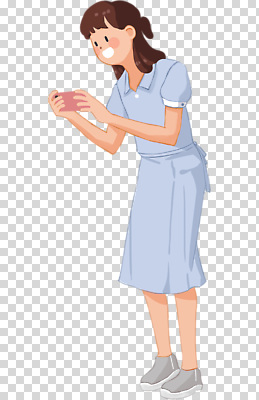 편집이미지 캐릭터 드레스 여자 모션 표정 스마트폰 촬영 호기심 PNG 관심 옷 감정 컨셉 사람 핸드폰 스마트기기 파일형식 전자제품