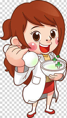식기 여자 감정 어린이 과학 의학 표정 약 가운 만들기 파일형식 소녀 실험복 그릇 미소 작업 기쁨 화학 조제 실험 건강 치료 편집이미지 PNG